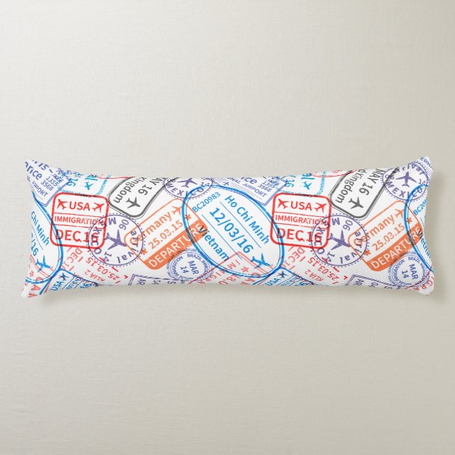 Coussins Longs Icône Voyage (Devant)