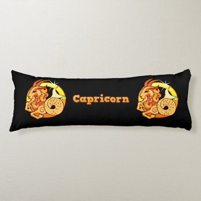 Coussins Longs Illustration Capricorne (Devant)