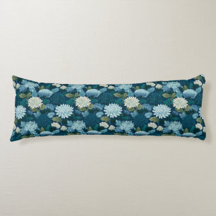 Coussins Longs Impression Chrysanths Cozy Home Cottagecore Décora