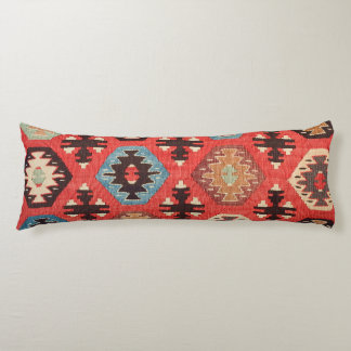 Coussins Longs Impression de tapis de soie persan