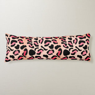 Coussins Longs Imprimé animalier motif léopard moderne