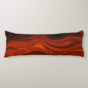 Coussins Longs Incendie liquide par Shirley Taylor