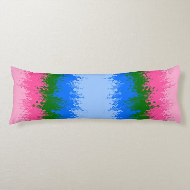 Coussins Longs Indicateur Abstrait Omniromantic Pride (Devant)