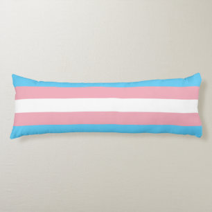 Coussins Longs Indicateur de fierté transgenre