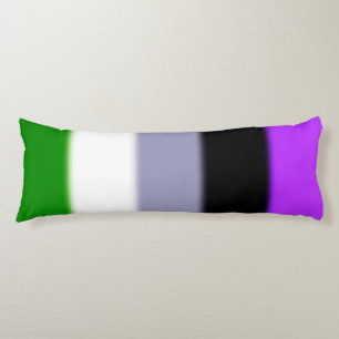 Coussins Longs Indicateur Falln Genderqueer Pride