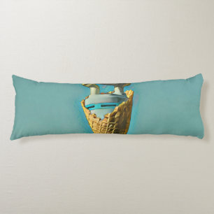 Coussins Longs J'adore les oeuvres d'art sur la crème glacée