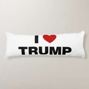 Coussins Longs J'aime Trump