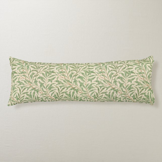 Coussins Longs Jardin aux branches de saule de William Morris Fle (Devant)
