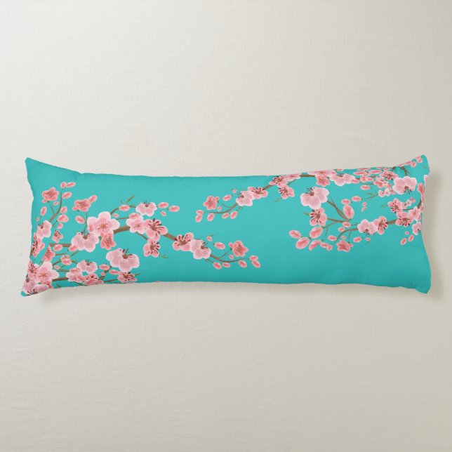 Coussins Longs Jardin de Cerisiers Invitant (Devant)