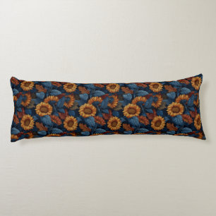 Coussins Longs Jardin de tournesol Décoration côtière Canapé occi