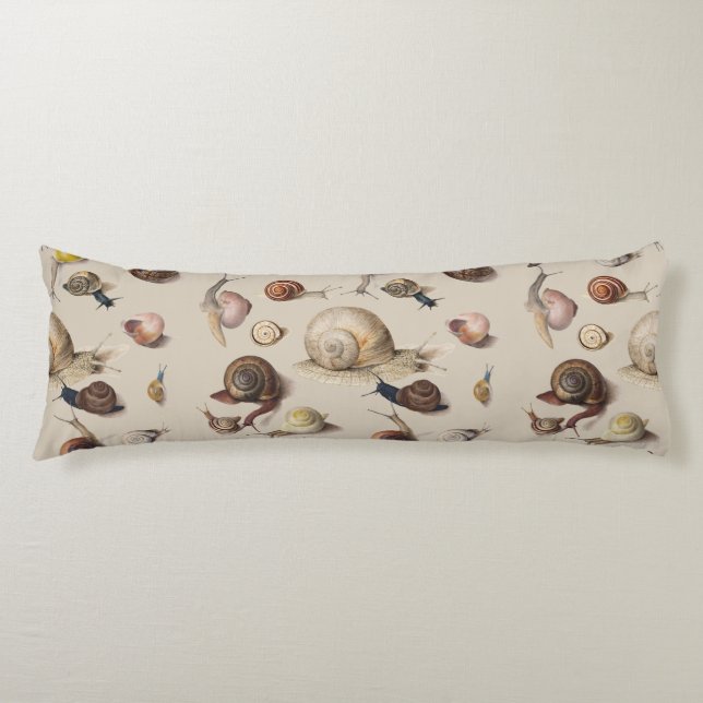 Coussins Longs Jardin d'escargots Animaux de compagnie Gastropod  (Devant)