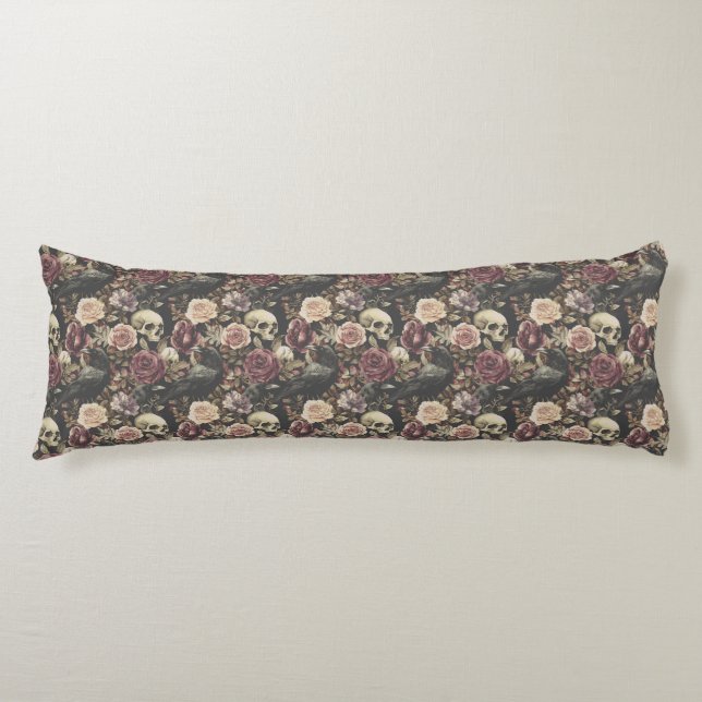 Coussins Longs Jardin du Corbeau Fané (Devant)