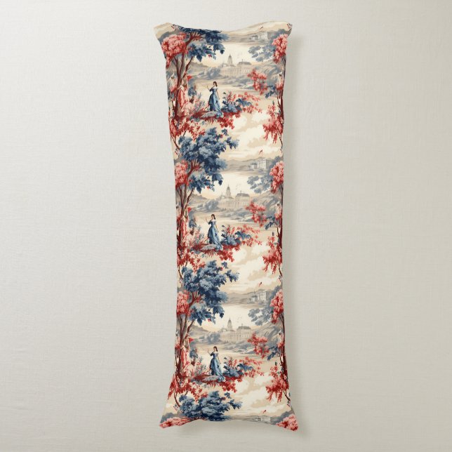 Coussins Longs Jardin Toile Americana  (Devant (Vertical))