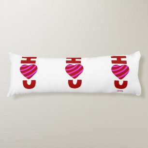 Coussins Longs Je T'Aime Oreiller Corps