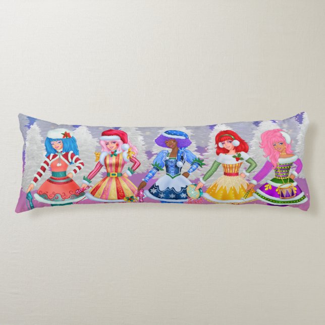 Coussins Longs Jem and the Holograms Christmas Body Pillow (Devant)