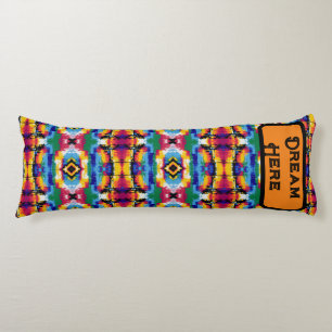 Coussins Longs Jetée brillante et colorée Blanche polaire