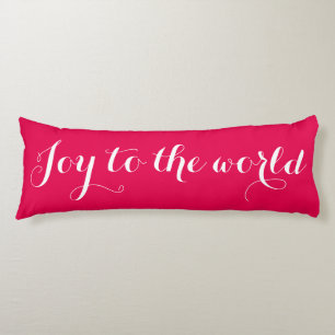 Coussins Longs JOIE AU MONDE Joyeux Oreiller Corps de Noël