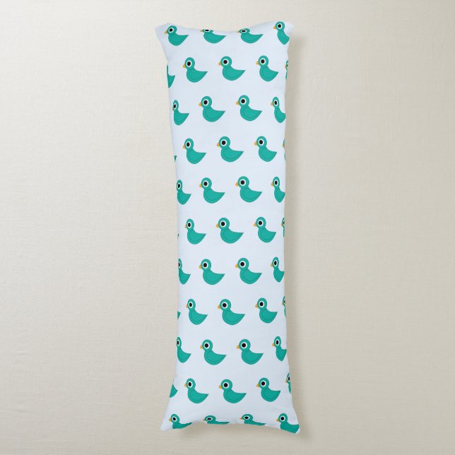 Coussins Longs Joli oiseau bleu (Devant (Vertical))