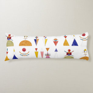 Coussins Longs Kandinsky, esquisse aquarelle pour la porte de Kie
