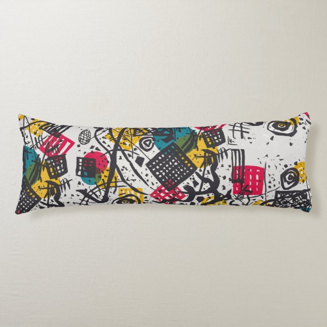 Coussins Longs Kandinsky Small Worlds V Classic Abstrait (Devant)
