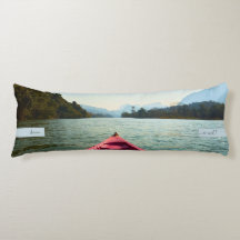 Kayak on River in Asia, Freedom Ahead