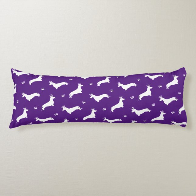 Coussins Longs King Short Hair Dachshund - motif 2 (Devant)