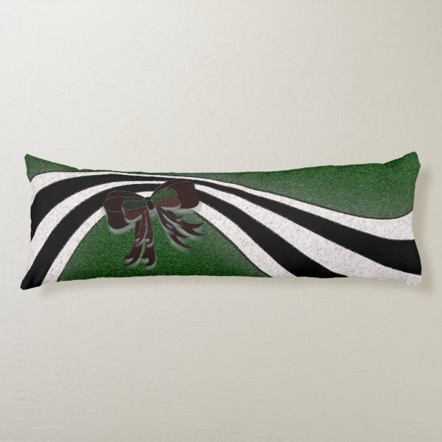 Coussins Longs La Bow de Noël - (Devant)