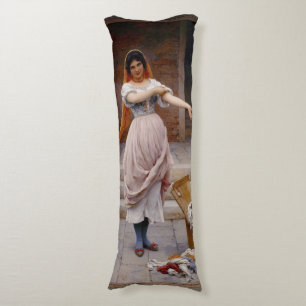 Coussins Longs La libération d'Eugen von Blaas