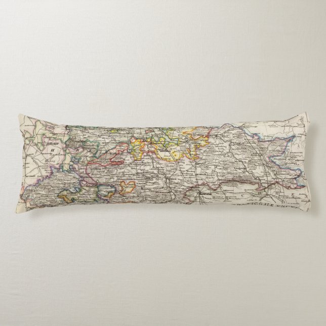 Coussins Longs L'Allemagne et la Prusse (Devant)