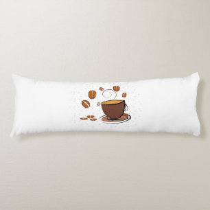 Coussins Longs L'amour du café