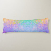Lavender Sunrise Pastel Neon Encre d'alcool Abstra