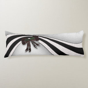 Coussins Longs Le Bow de Noël -