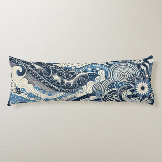 Coussins Longs Le Studio Maison Indigo Bloom