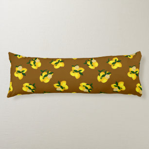 Coussins Longs Lemon Brown