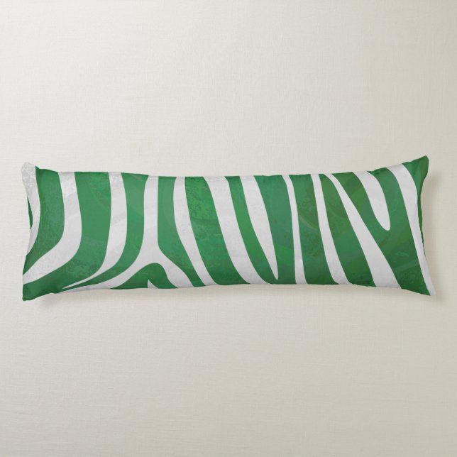 Coussins Longs Léopard Brown et Turquoise (Dos)