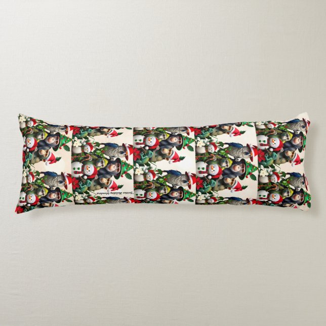 Coussins Longs "Les amis de la jungle pour toujours" (Devant)