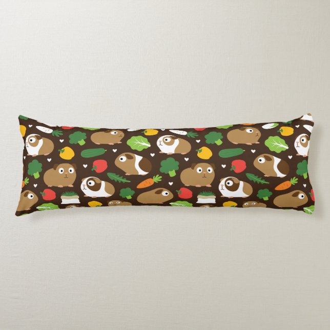Coussins Longs Les Cochons De Guinée Et Leurs Traitements (Devant)