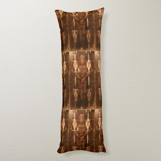 Coussins Longs Linceul de Turin (Dos (Vertical))