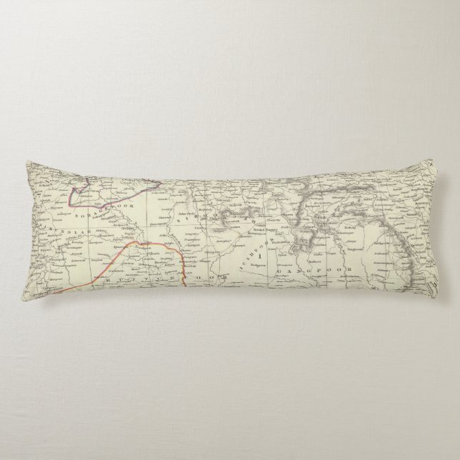 Coussins Longs L'Inde VII (Devant)