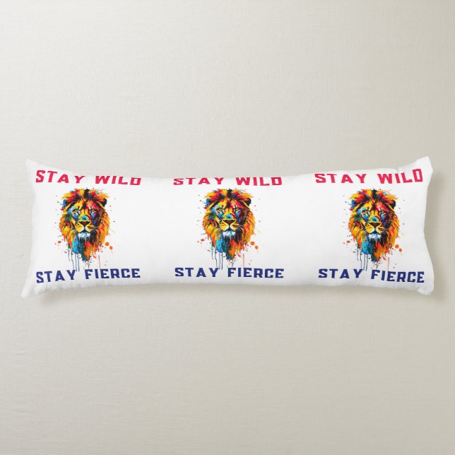 Coussins Longs Lion (Devant)