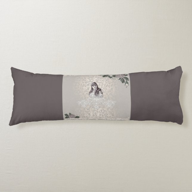 Coussins Longs Literie vintage Design4u (Devant)