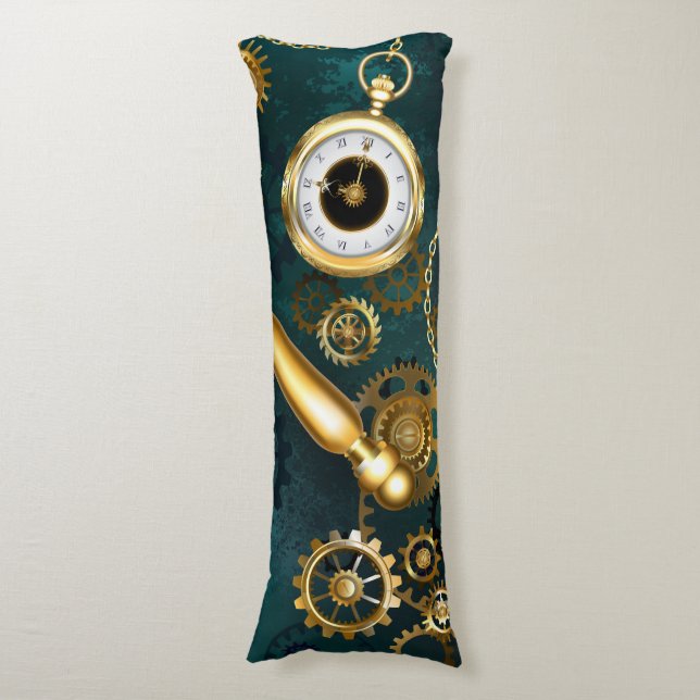 Coussins Longs Loupe en style Steampunk (Devant (Vertical))