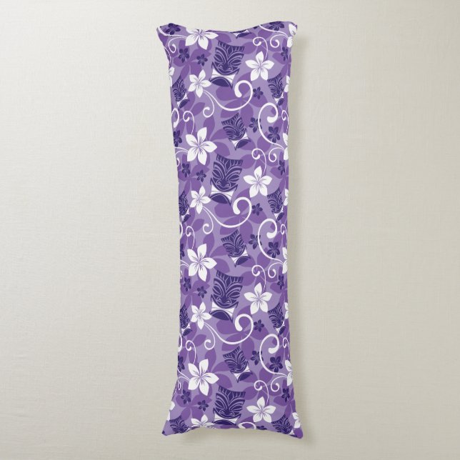 COUSSINS LONGS LUAU TIKI MOTIF (PURPLE) (Devant (Vertical))