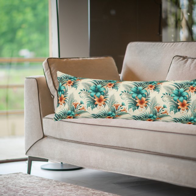 Coussins Longs Lumière Tropicale (Créateur téléchargé)