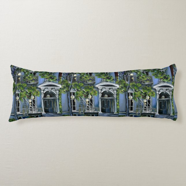 Coussins Longs Lumineuse ici de l'intérieur, New York (Devant)