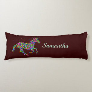 Coussins Longs Magie de licorne