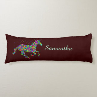 Coussins Longs Magie de licorne