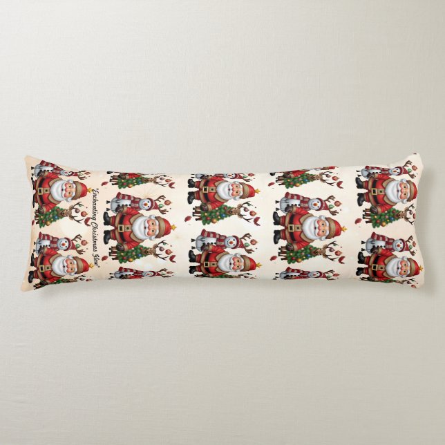 Coussins Longs "Magie hivernale" (Devant)