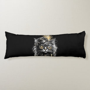 Coussins Longs Magnifique chat Steampunk