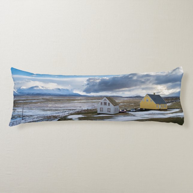 Coussins Longs Maisons contemporaines (Devant)